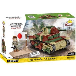 Japonský lehký tank Mitsubishi Type 95 Ha-Go COBI 3115 - World War II 1:35