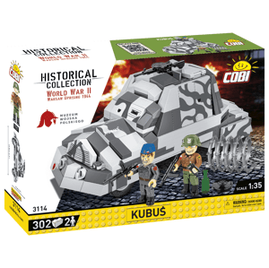 Polské obrněné vozidlo KUBUŚ - Varšavské povstání COBI 3114 - World War II 1:35