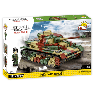 Německý střední tank Panzerkampfwagen IV Ausf. G COBI 2592 - World War II 1:28