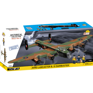 Britský těžký bombardér AVRO Lancaster B. III Dambuster COBI 5758 - Executive Edition WW II 1:48