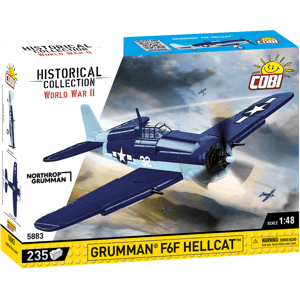Americký palubní stíhací letoun Grumman F6F HELLCAT COBI 5883 - World War II 1:48