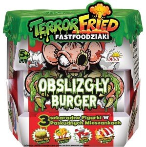 Terror Fried Fastfood COBI Menu Slizký hamburger