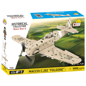 Italský stíhací letoun Macchi MC.202 Folgore COBI 5760 - World War II 1:32