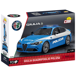Auto GIULIA Quadrifoglio POLIZIA COBI 24606 - Alfa Romeo 1:35