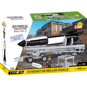 Německá balistická řízená střela V-2 s přívěsem Meiller COBI 3120 Executive Edition WW II 1:35