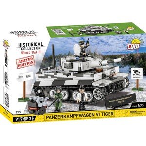 Německý tank Panzerkampfwagen VI TIGER COBI 3122 - Limited Edition WW II 1:35