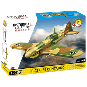 Italský stíhací letoun FIAT G.55 Centauro COBI 5867 - World War II 1:48