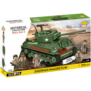 Americký střední tank Sherman M4A2E8 COBI 3118 - World War II 1:35