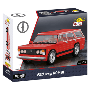 Automobil Polski Fiat FSO 125p KOMBI COBI 24603 - Youngtimer 1:35