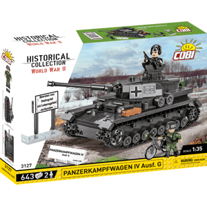 Německý tank Panzerkampfwagen IV Ausf. G COBI 3127 - World War II 1:35