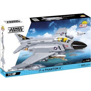 Americký stíhací bombardér F-4 Phantom II-USS Midway COBI 5897 - Armed Forces 1:48