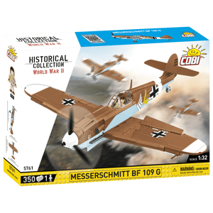 Německý stíhací letoun Messerschmitt BF 109 G COBI 5761 - World War II 1:32