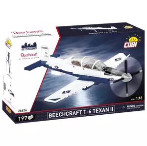 Americký výcvikový letoun Beechcraft T-6 Texan II COBI Action Town 1:48  Verze: USAF COBI-26624