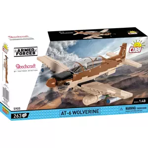Americký lehký útočný letoun Beechcraft AT-6 Wolverine COBI-5905 Armed Forces 1:48