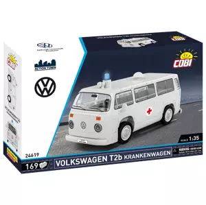 Automobil Volkswagen T2 Sanitka COBI 24619 - Action Town 1:35