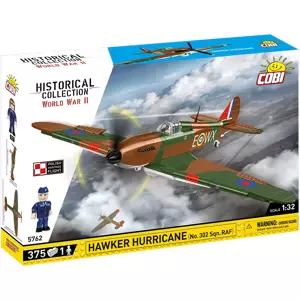 Stíhací letoun Hawker Hurricane (no.302 Sqn.RAF) COBI 5762 - World War II 1:32
