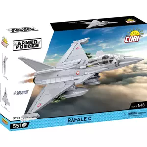 Francouzský víceúčelový stíhací letoun Dassault Rafale C COBI 5901 - Armed Forces 1:48
