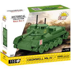 Mini tanky COBI - různé druhy World War II 1:72 Typ Cromwell Mk. IV COBI-3091