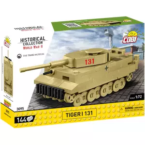 Mini tanky COBI - různé druhy World War II 1:72 Typ Tiger 131 COBI-3095