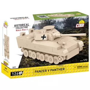 Mini tanky COBI - různé druhy World War II 1:72 Typ Panzer V Panther COBI-3099