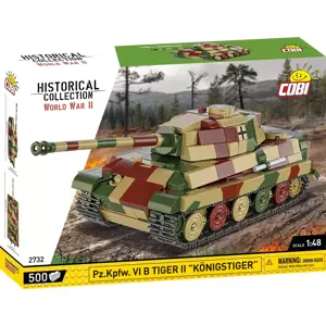 Německý těžký tank Pz.Kpfw. VI B Tiger II KÖNIGSTIGER COBI 2732 - World War II 1:48
