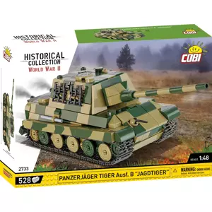 Německý těžký stíhač tanků Panzerjäger Tiger Ausf.B Jagdtiger  COBI 2733 - World War II 1:48