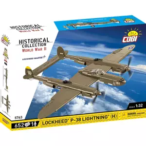 Americký stíhací-bombardovací letoun Lockheed P-38 Lightning H COBI 5763 - World War II 1:32