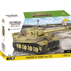 Německý tank Panzer VI TIGER I no 131 COBI 2734 - World War II 1:48