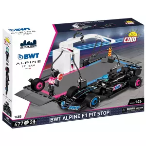 Monopost BWT Alpine F1 Pit Stop COBI 1685 - Action Town 1:26