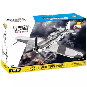 Německý stíhací letoun Focke-Wulf FW 190 F-8 COBI 5871 - World War II 1:48