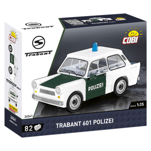 Automobil TRABANT 601 Policie COBI 24541 - Youngtimer