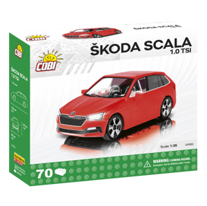 Stavebnice modelu vozu Škoda Scala 1.0 TSI COBI 24582