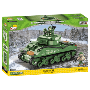 Americký těžký tank Sherman M4A3E2 JUMBO COBI 2550 - World War II