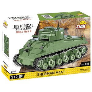 Americký tank Sherman M4A1 COBI 2715 - World War II