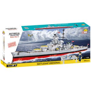 Německá bitevní loď Gneisenau COBI 4834 - Limited Edition WWII
