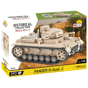Německý střední tank Panzer III Pz. KpfW. Ausf. J COBI 2712 - World  War II