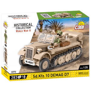 Německé polopásové vozidlo Sd.Kfz10 DEMAG D7 COBI 2273 - World War II