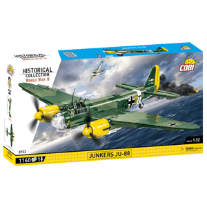 Německý víceúčelový bojový letoun Junkers JU-88  COBI 5733 - World War II