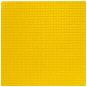 Základní univerzální desky 25,5 x 25,5 cm (32 x 32 nopů)  Barva 323206-Žlutá