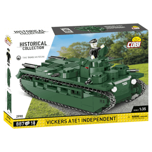 Britský vícevěžový tank Vickers A1E1 INDEPENDENT COBI 2990 - Historical Collection